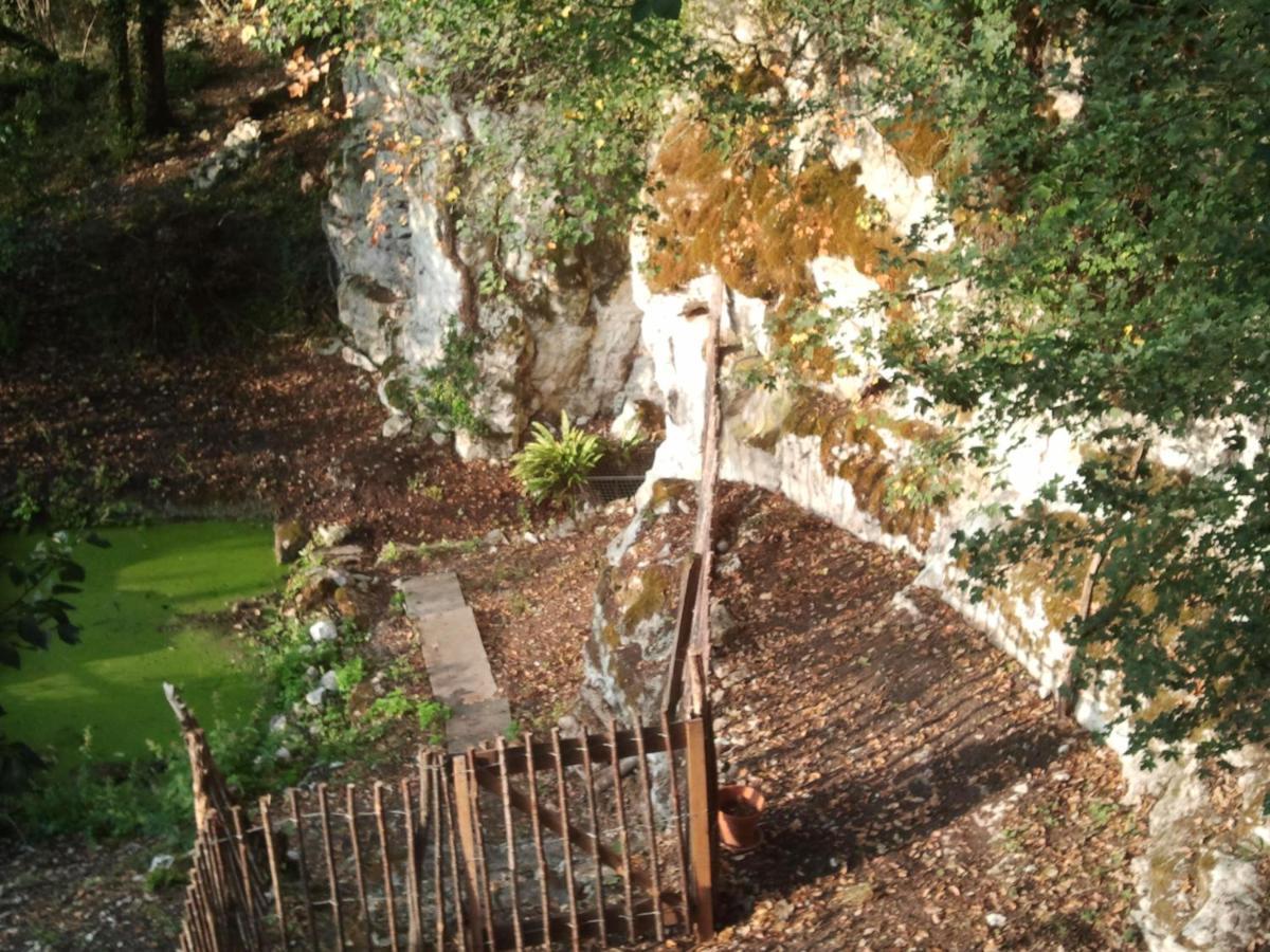 Nuits perchées à Laroque Acomodação com café da manhã Saint-Antoine-de-Breuilh Exterior foto